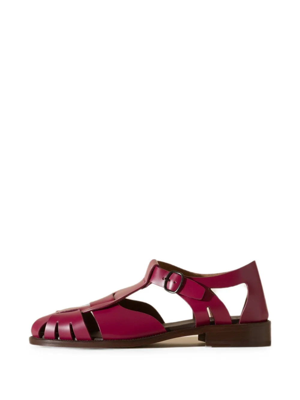 Hereu Pesca leather fisherman sandals - Rosa