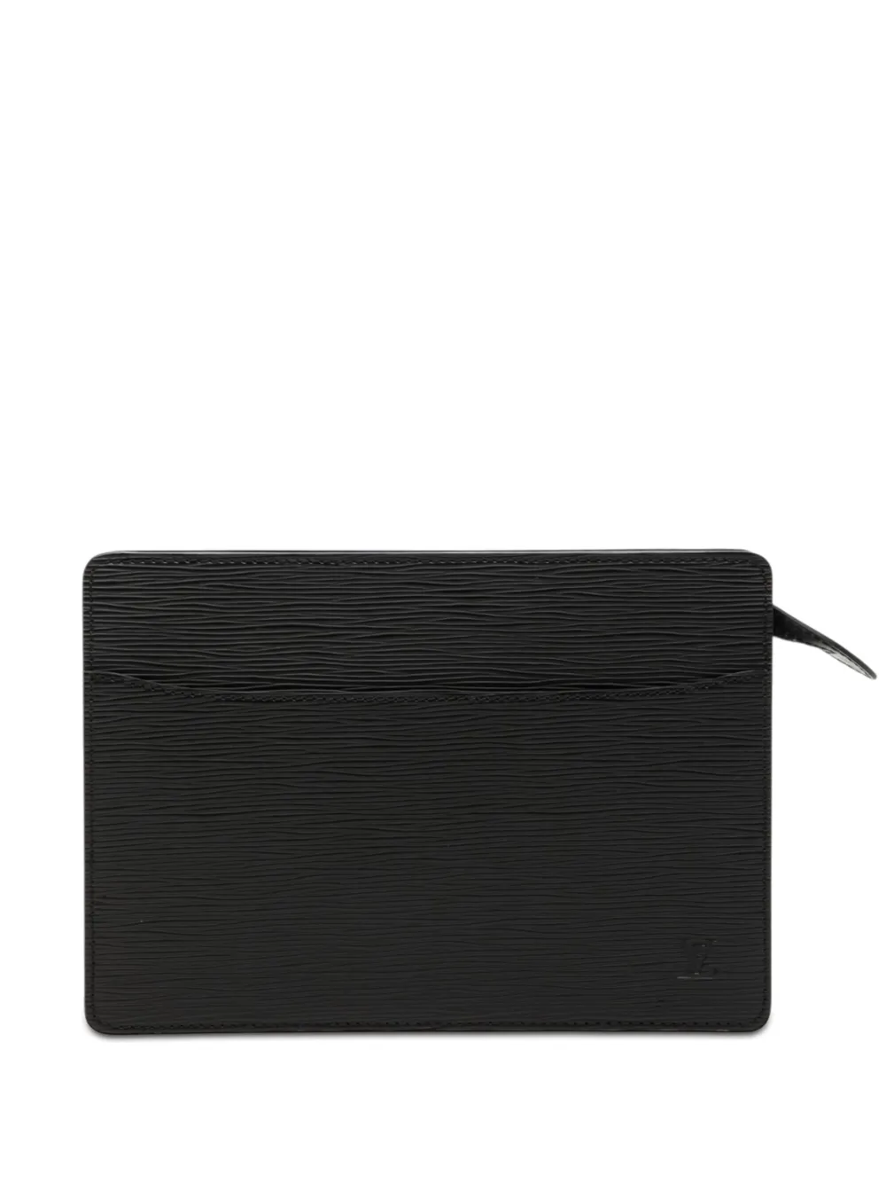 Louis Vuitton Pre-Owned 2008 Epi Pochette Homme clutch bag - Nero