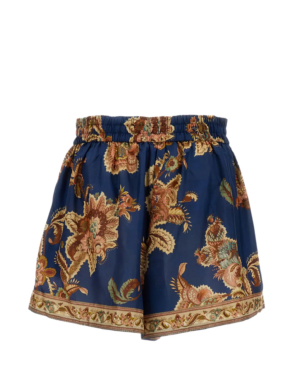 ZIMMERMANN Aster shorts met bloemenprint Blauw