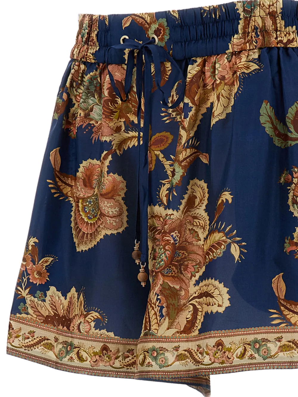 ZIMMERMANN Aster shorts met bloemenprint Blauw
