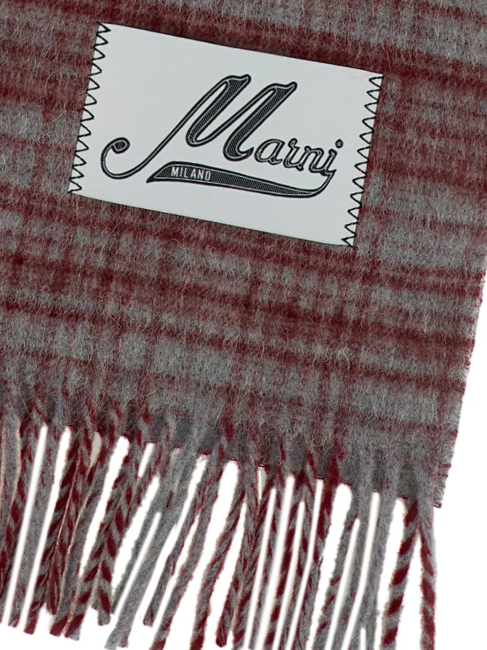  Marni Bufanda A Cuadros - Gris 