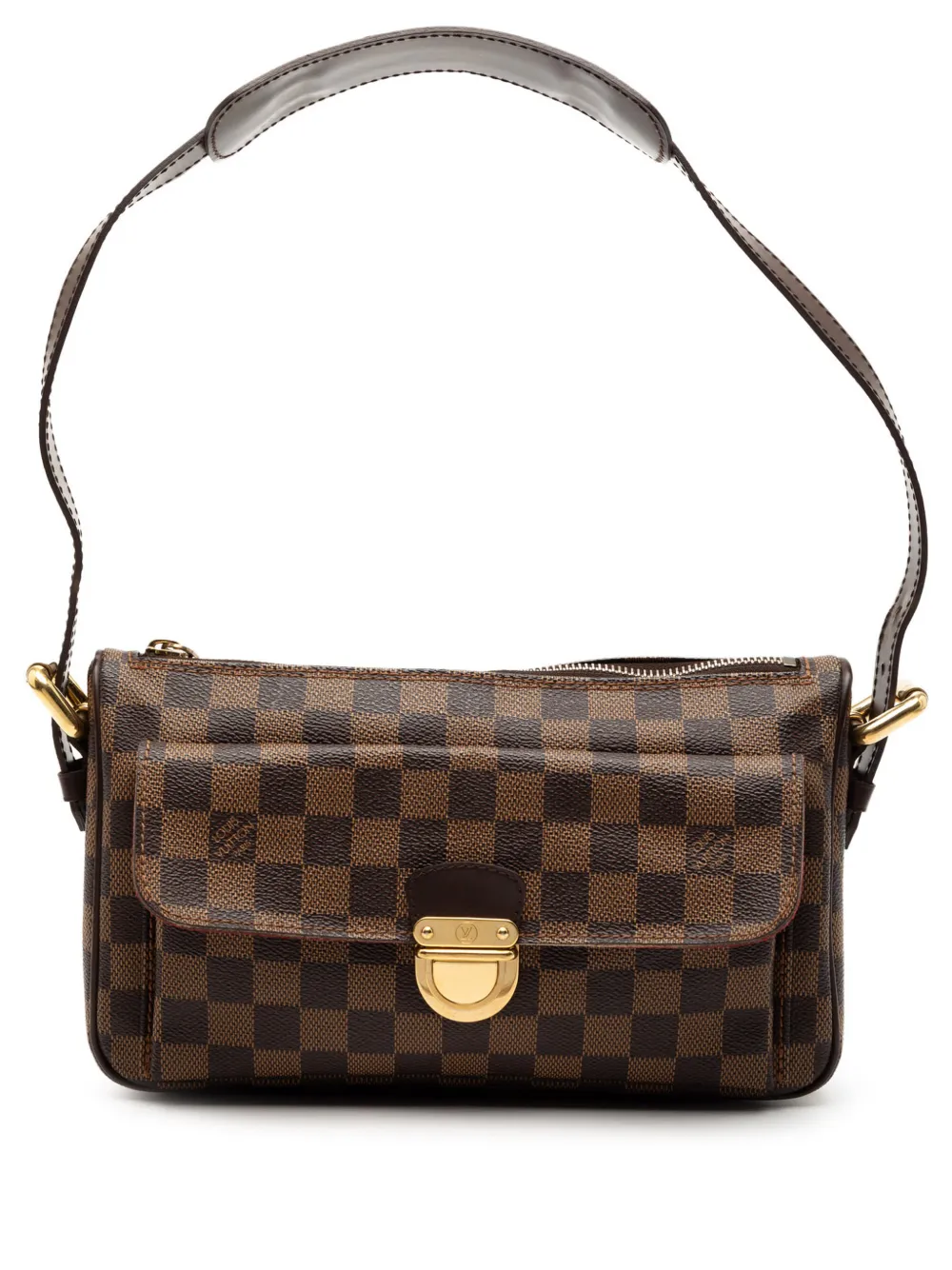 Louis Vuitton Pre-Owned 2006 Damier Ebene Ravello GM satchel - Braun