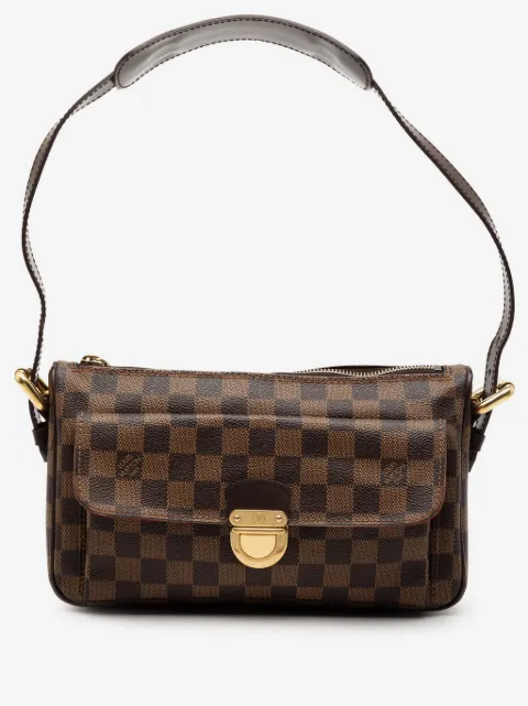 Louis Vuitton Pre-Owned Borsa a tracolla Ravello GM in tela Damier Ebène 2006