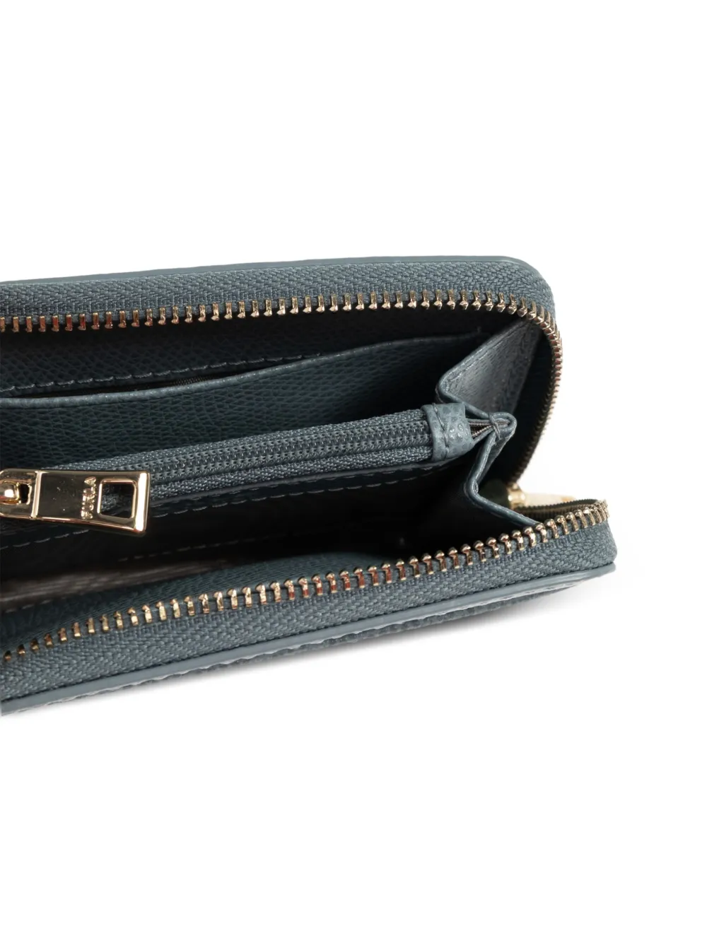 Furla Laura medium portemonnee met logo-reliëf Blauw