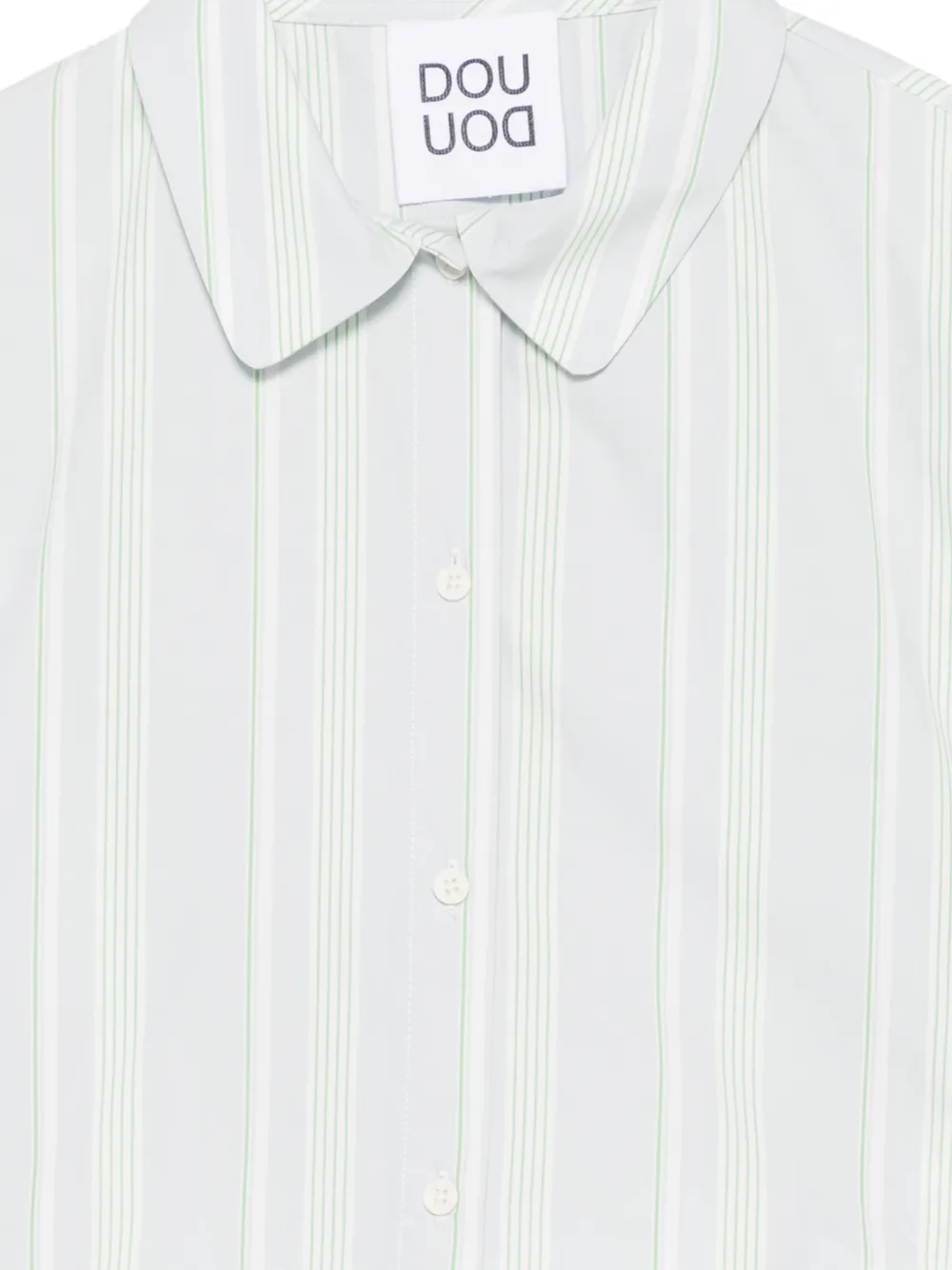 Douuod Kids Gestreepte blouse Wit