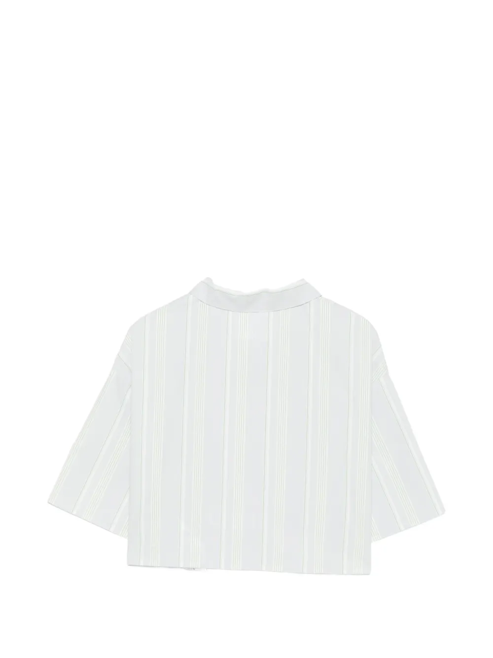 Douuod Kids Gestreepte blouse Wit