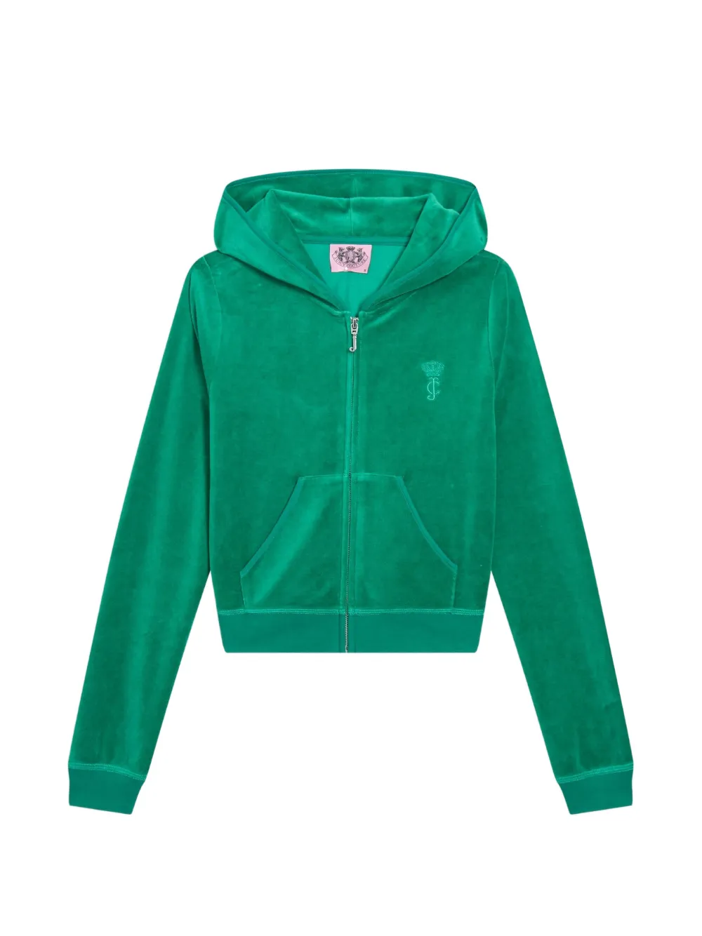 Juicy Couture Felpa con cappuccio e logo - Verde