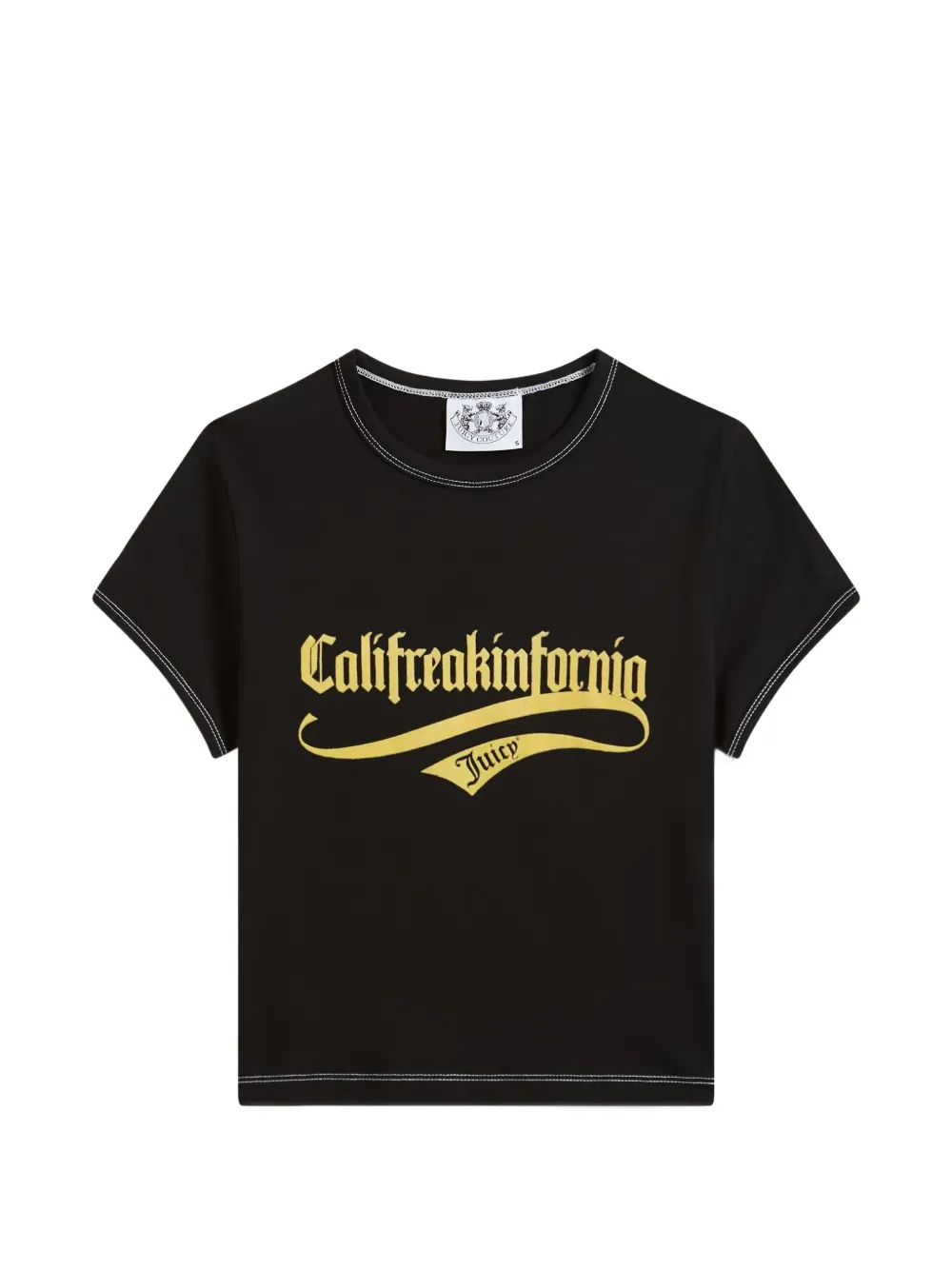 Juicy Couture T-shirt con logo - Nero