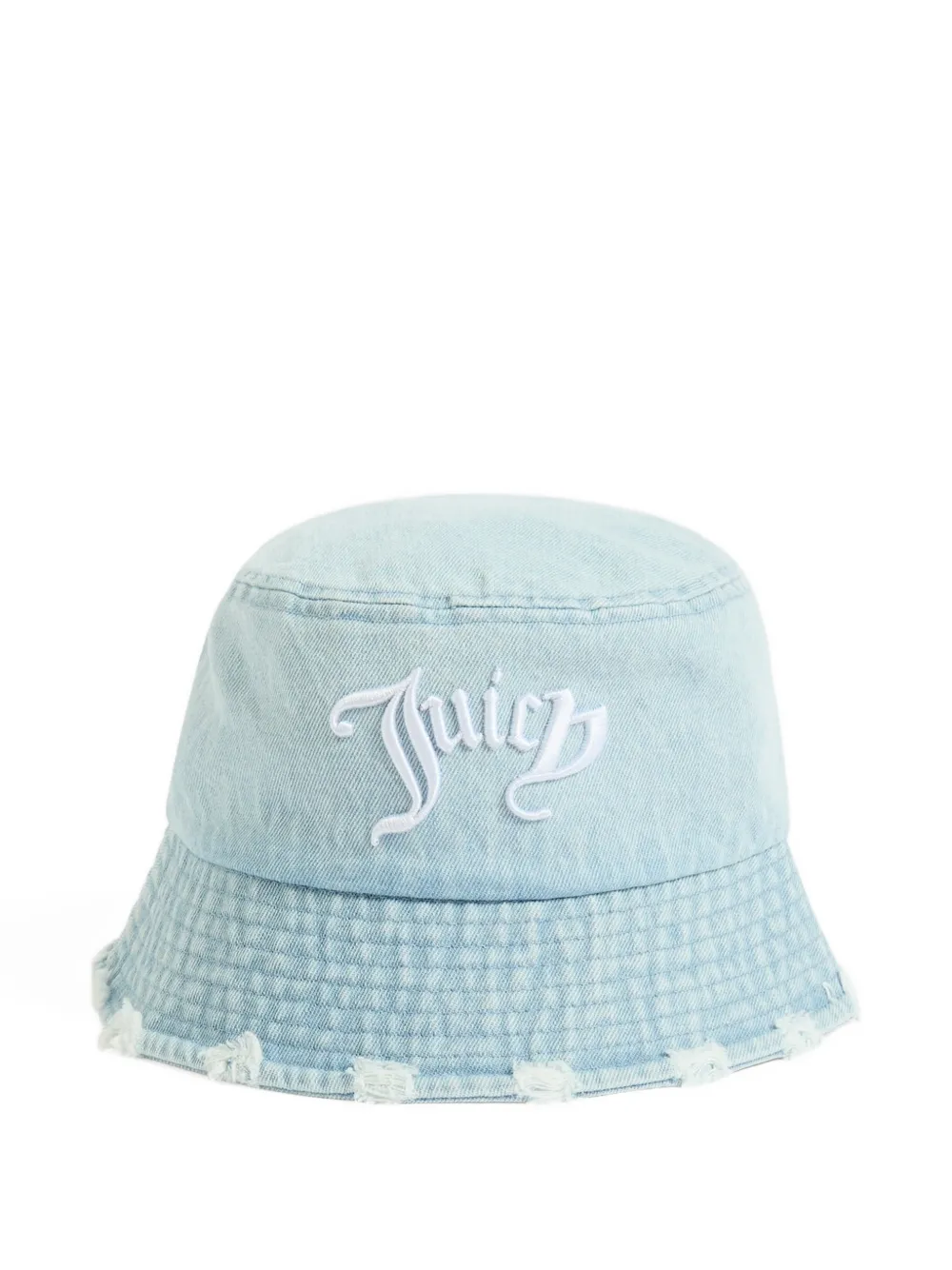 Juicy Couture Cappello bucket con ricamo - Blu