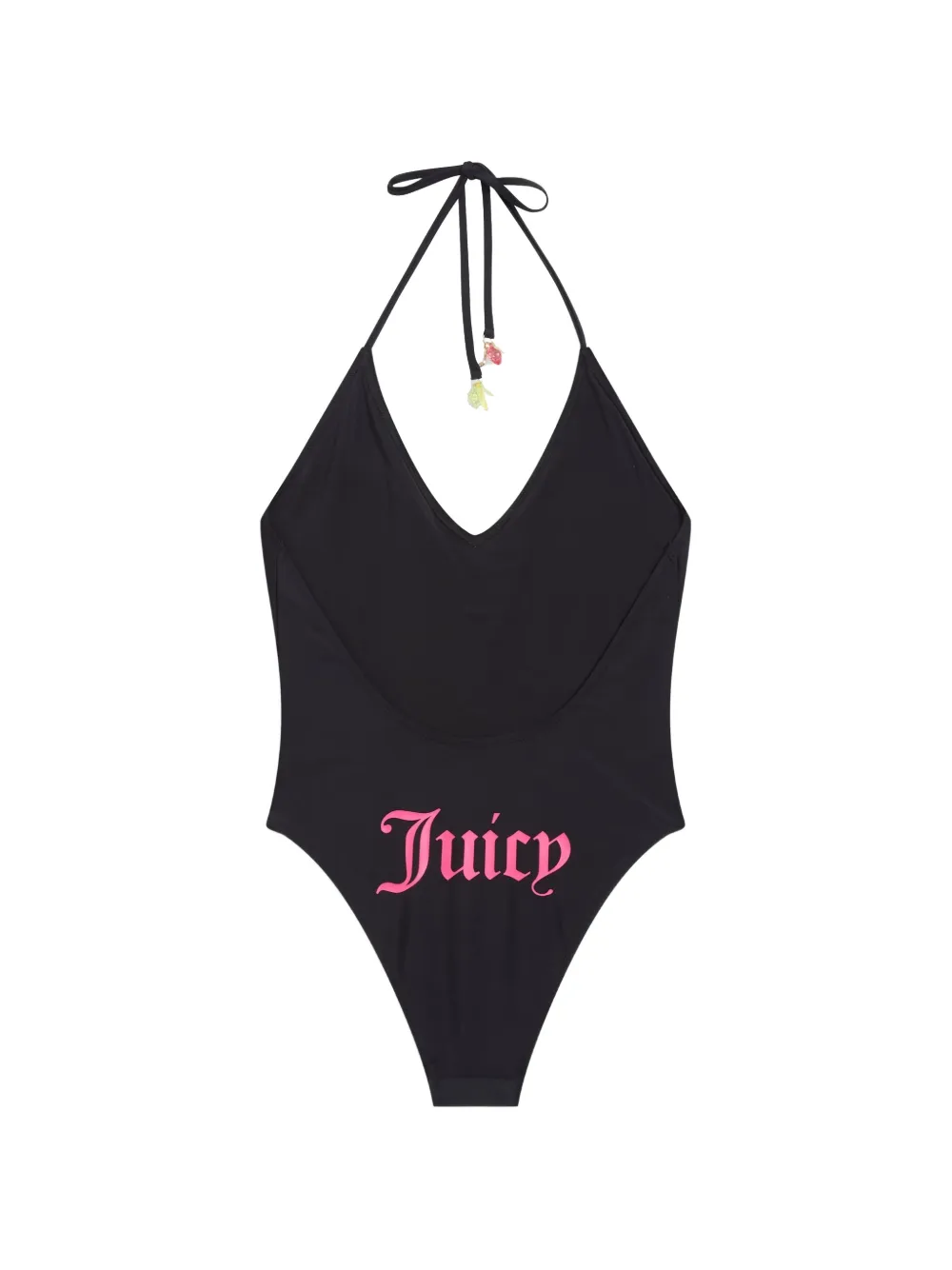 Juicy Couture Badpak met halternek Zwart