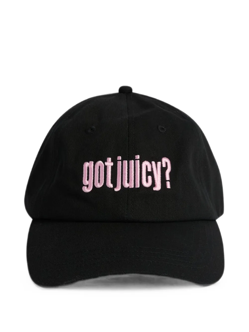 Juicy Couture logo-embroidered baseball cap - Nero
