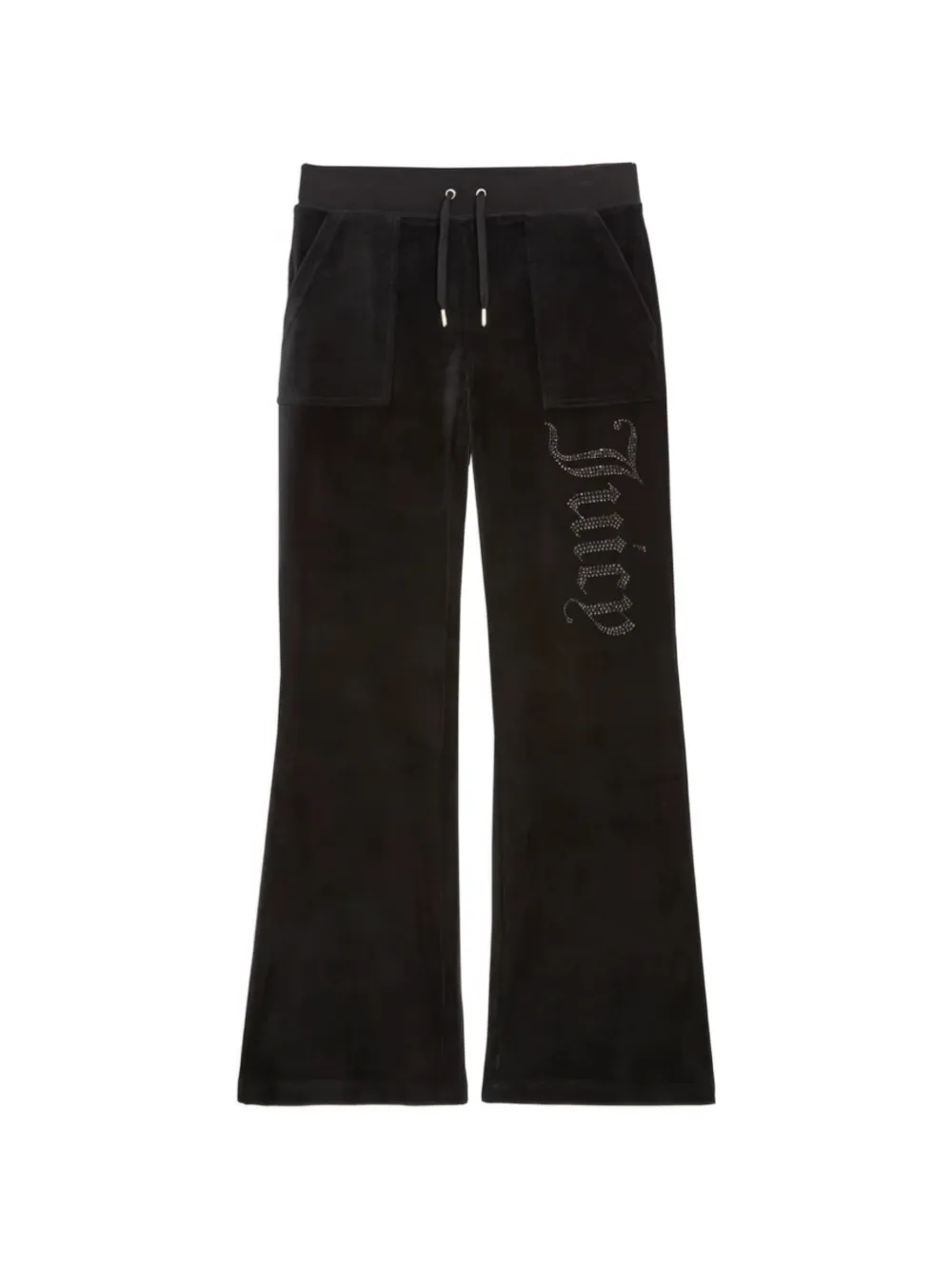 Juicy Couture Pantaloni sportivi con cristalli - Nero