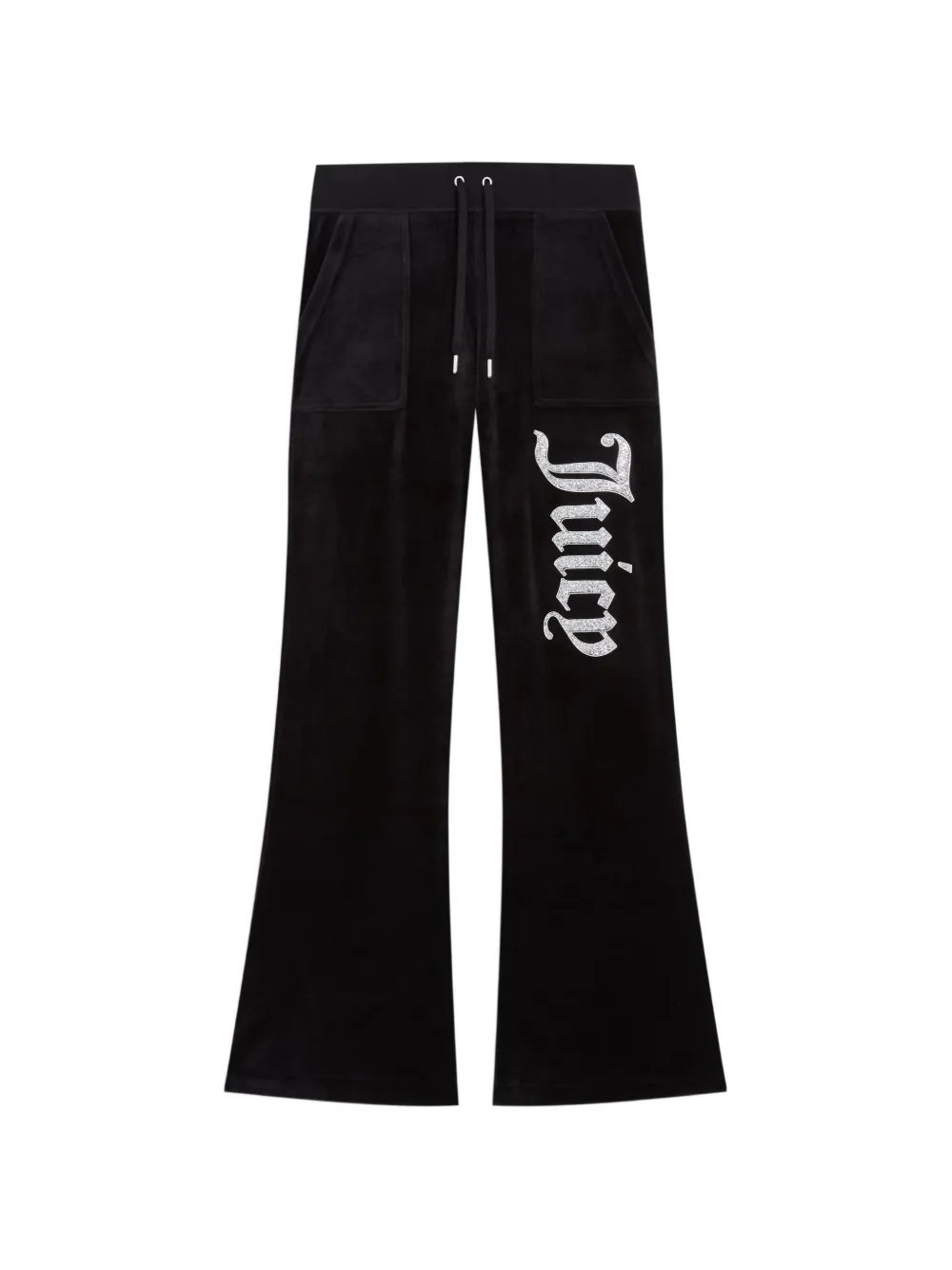 Juicy Couture Pantaloni sportivi con strass - Nero