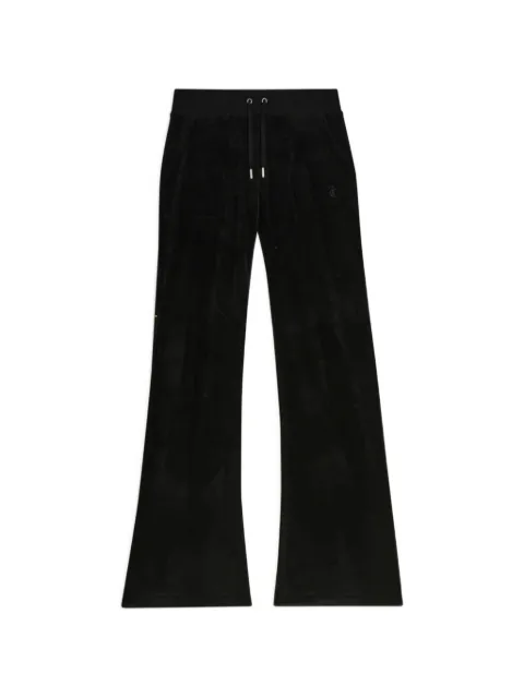 Juicy Couture velour flare track pants
