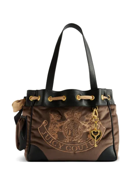 Juicy Couture Daydreamer skuldertaske med broderet logo