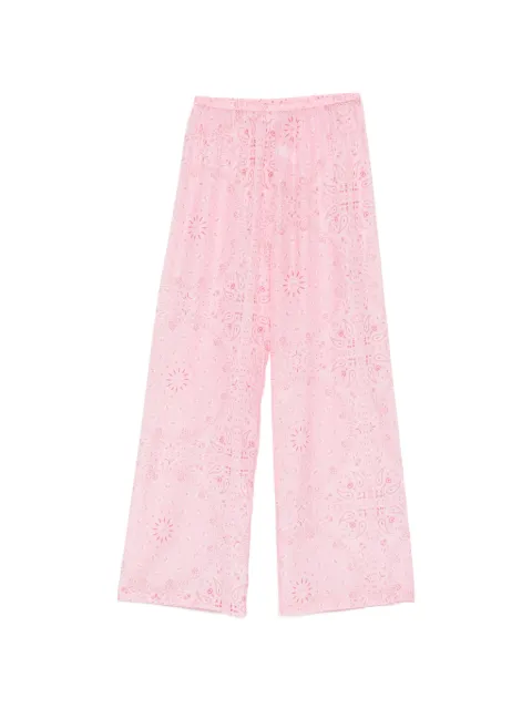 MC2 Saint Barth Amalia bandana-print cotton trousers