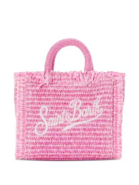 MC2 Saint Barth Vanity straw effect micro bag