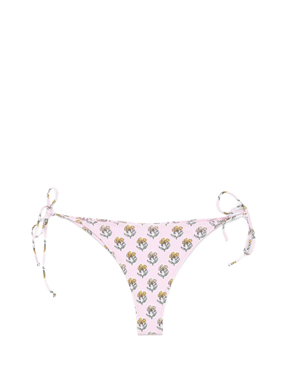 MC2 Saint Barth Marielle floral-print side-tie bikini bottoms · M