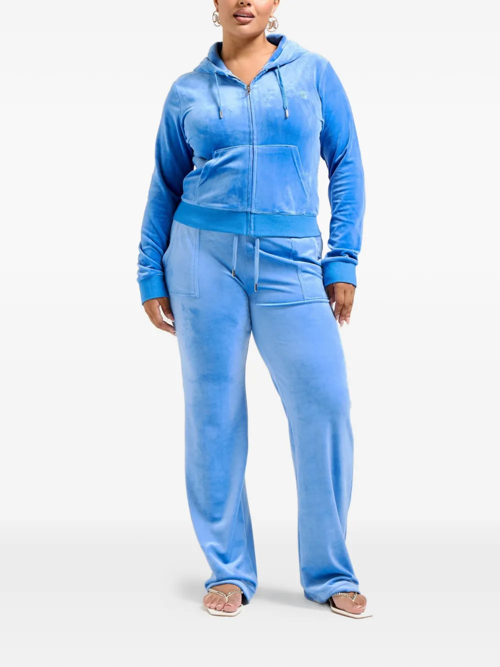 Juicy Couture Robertson hoodie met textuur Blauw