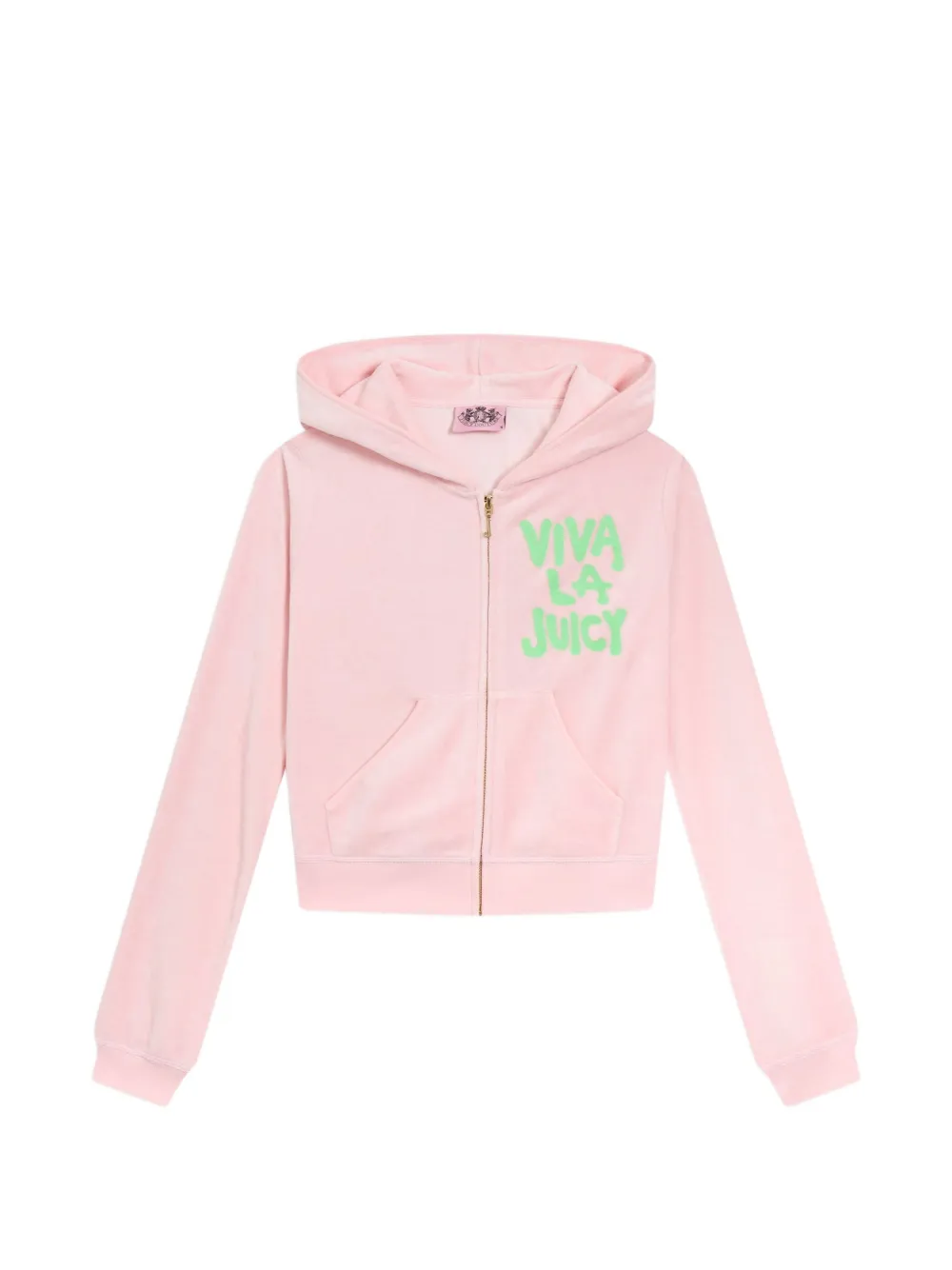 Juicy Couture Felpa Viva La Juicy con cappuccio - Rosa