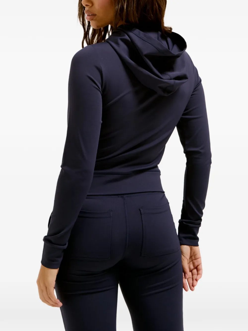 Juicy Couture Hoodie met logoprint en rits Blauw