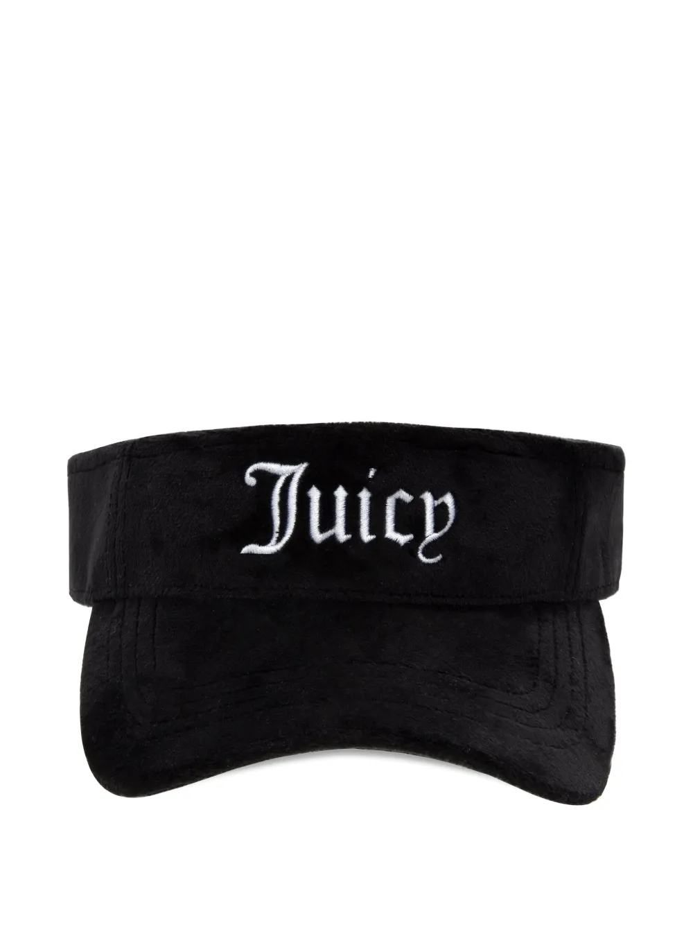 Juicy Couture Visiera con logo ricamato - Nero
