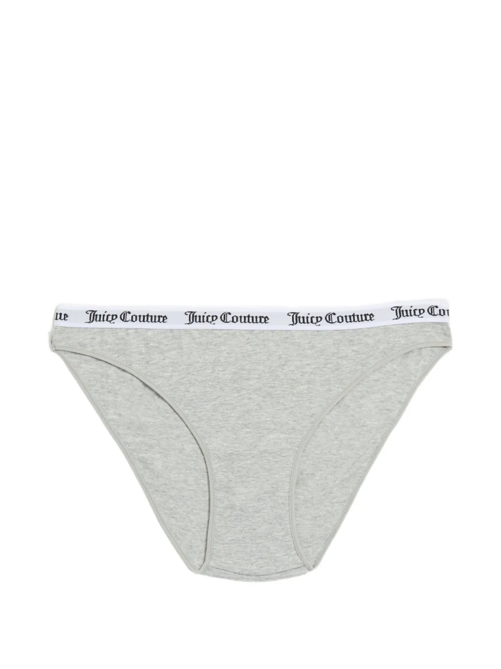 Juicy Couture Slip con banda logata - Grigio