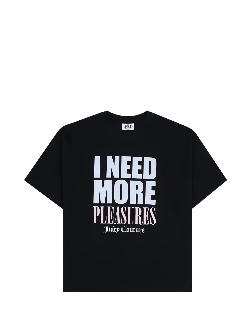 Juicy Couture x Pleasures T-shirt con stampa - Nero