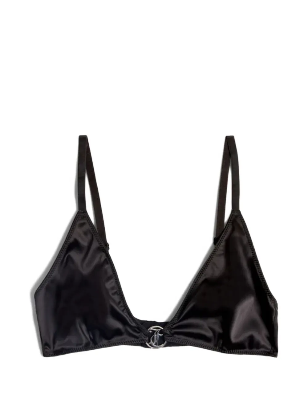 Juicy Couture Reggiseno a triangolo con ciondoli - Nero