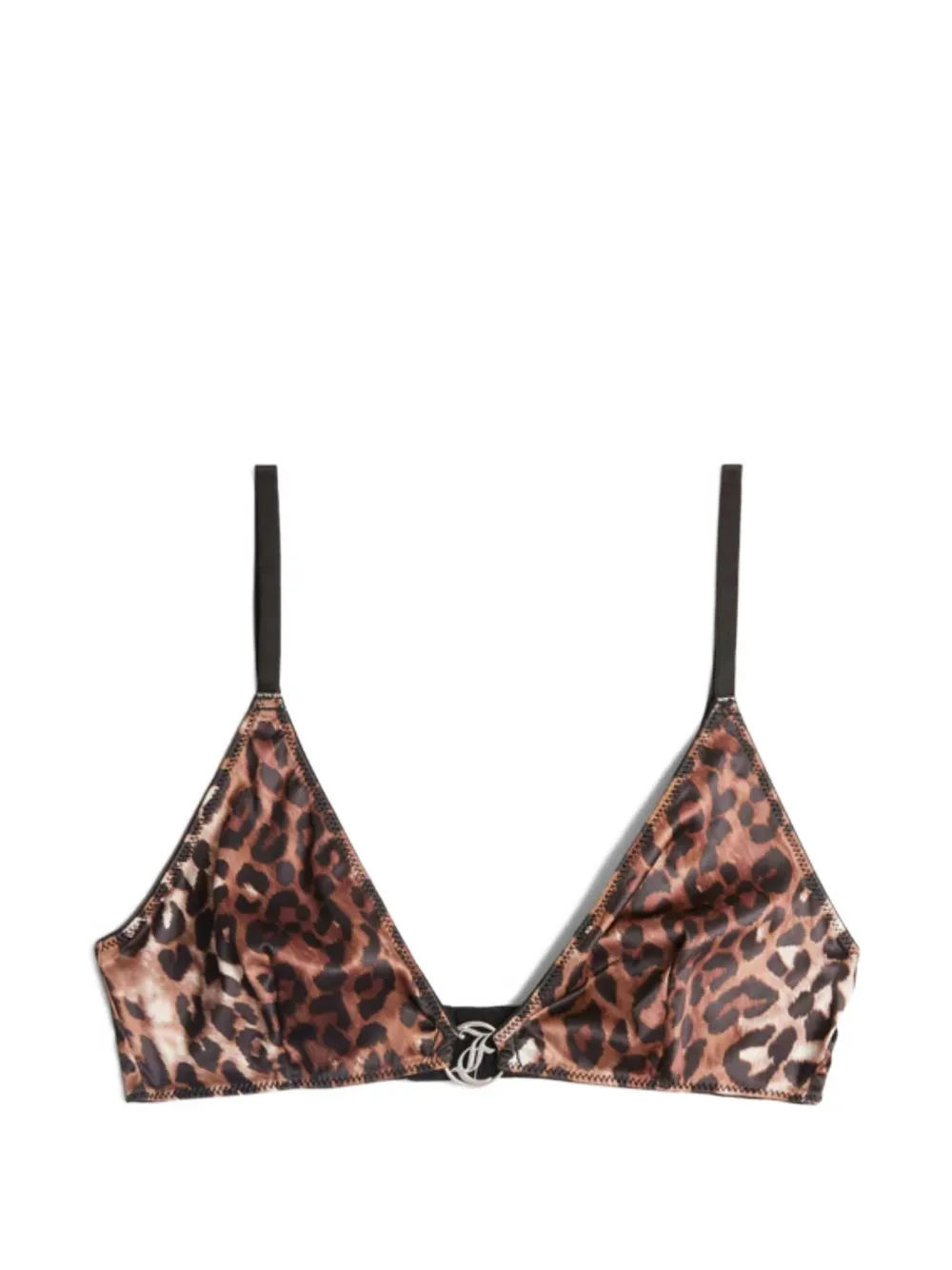 Juicy Couture Bralette leopardata - Marrone