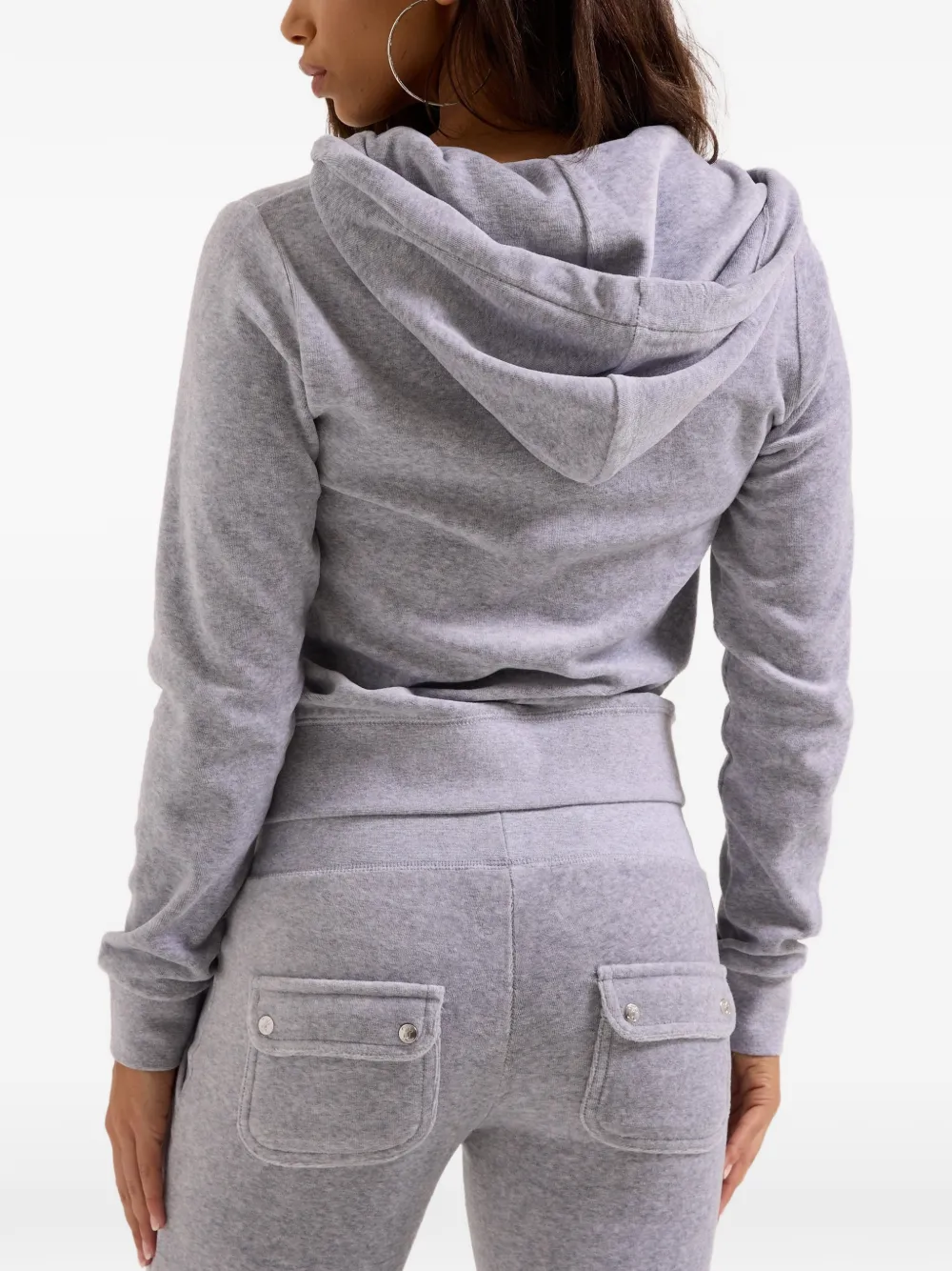 Juicy Couture Robertson hoodie met textuur Grijs