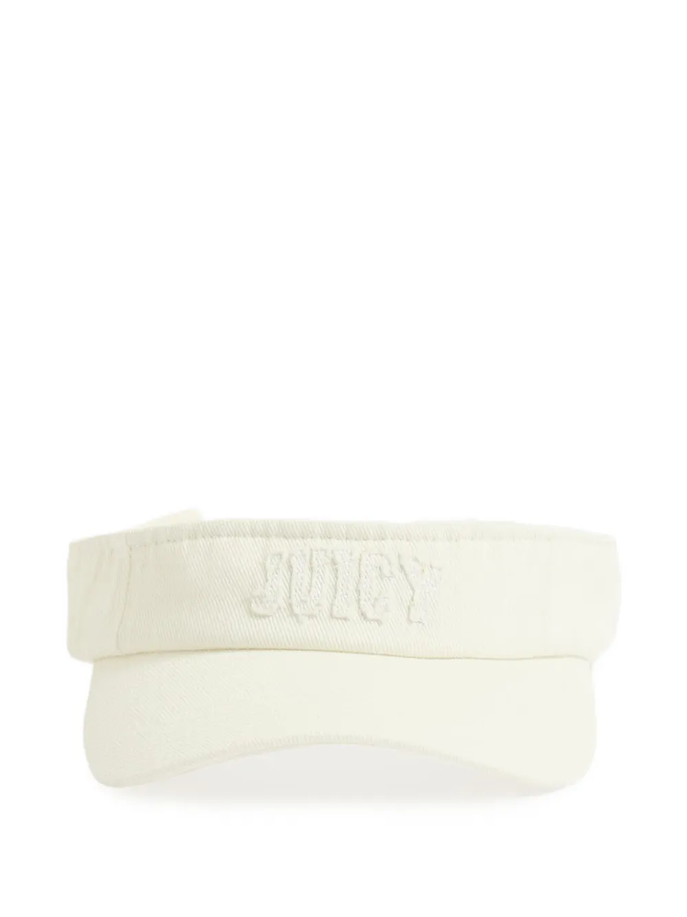 Juicy Couture Visiera con logo ricamato - Bianco