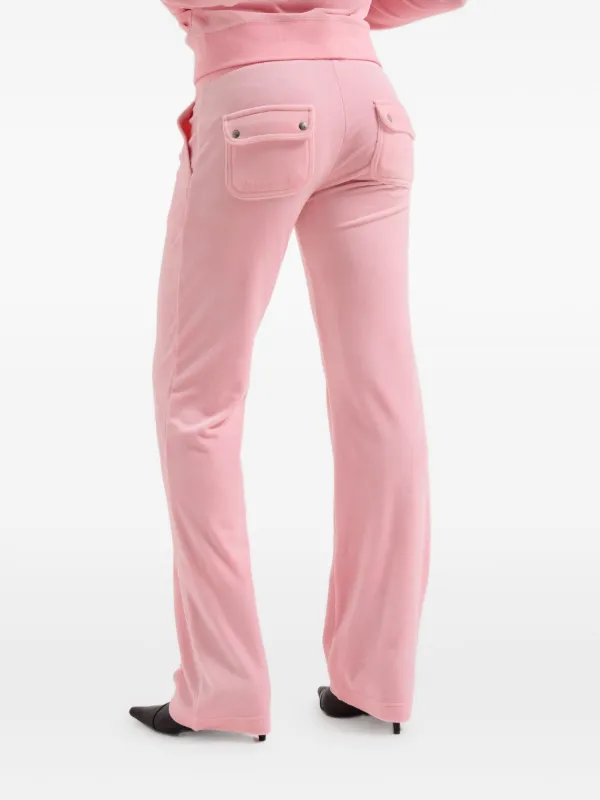 Juicy Couture Calça Esportiva Del Ray De Plush | Rosa | FARFETCH BR