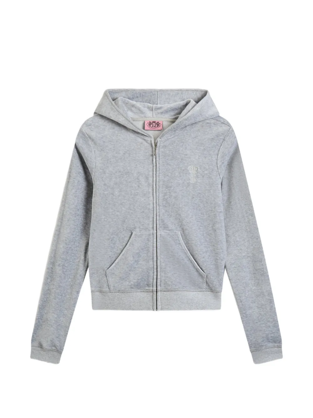 Juicy Couture Felpa Heritage con cappuccio - Grigio