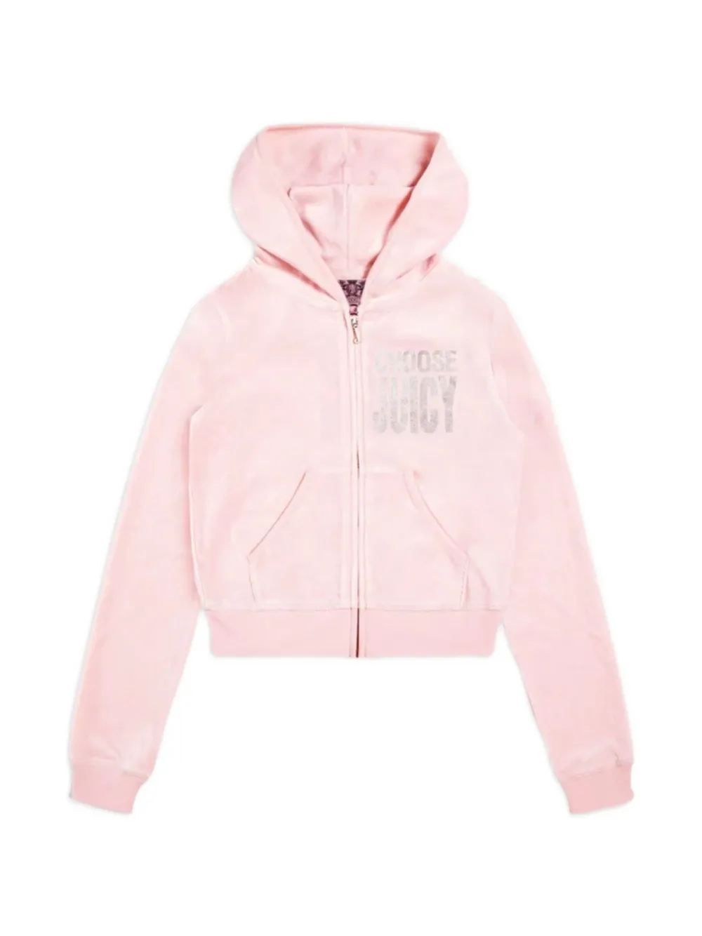 Juicy Couture Felpa con cappuccio Choose Juicy - Rosa