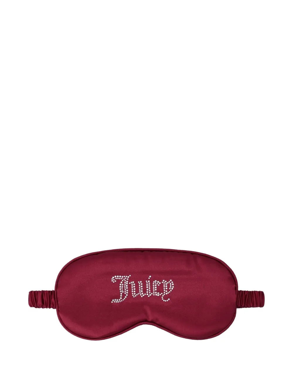 Juicy Couture Mascherina da notte con strass - Rosso
