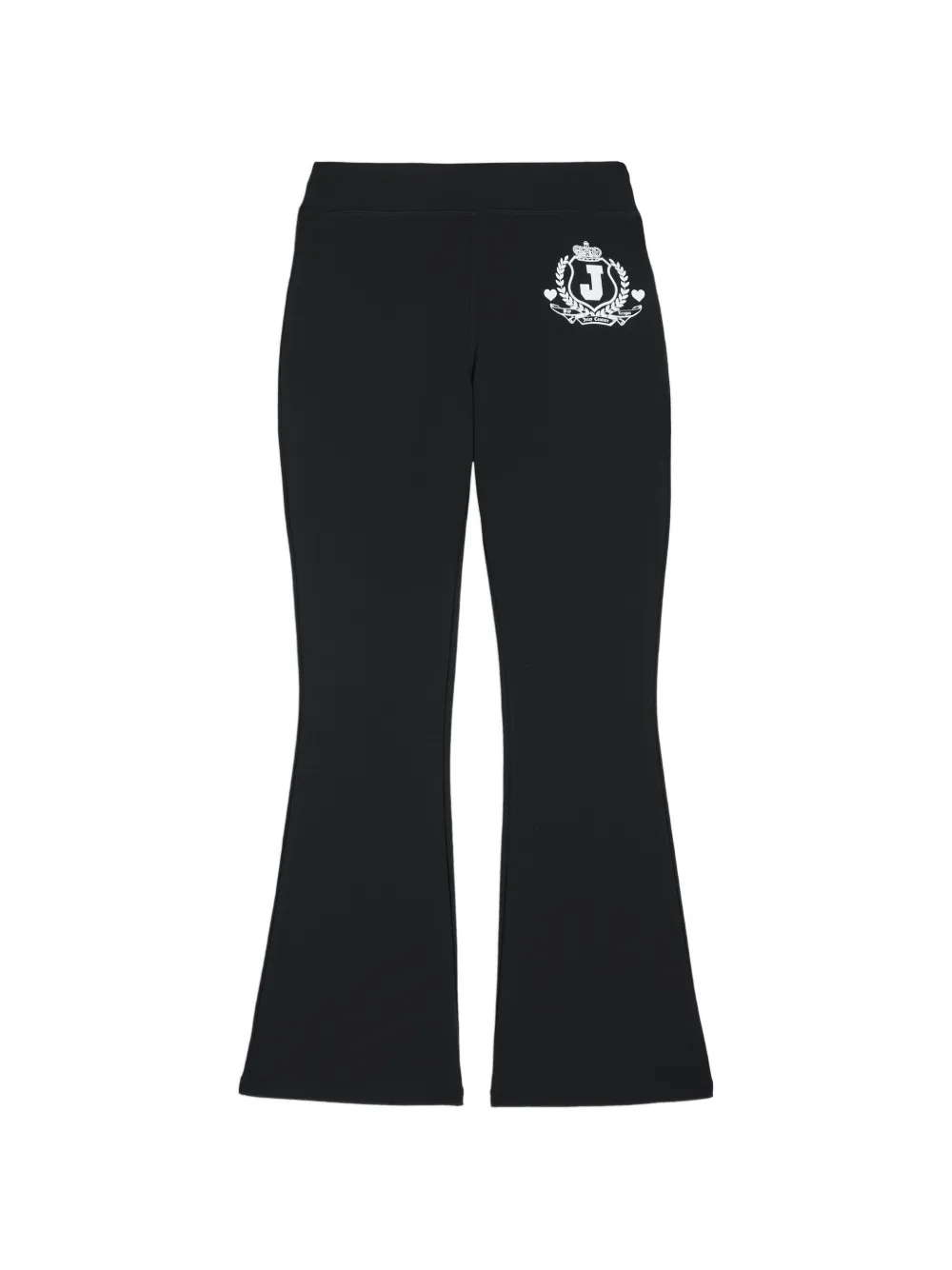 Juicy Couture Pantaloni svasati con stampa - Nero