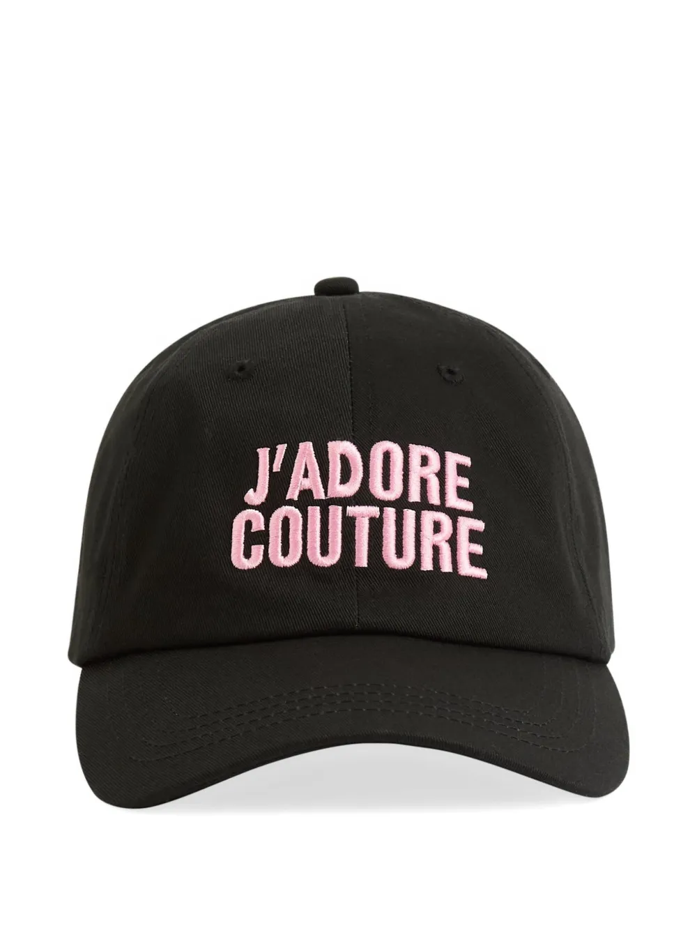 Juicy Couture Cappello da baseball in rete con ricamo - Nero