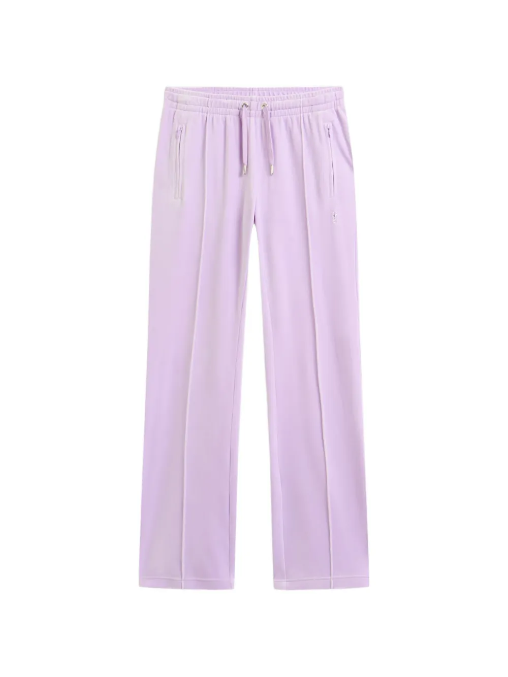 Juicy Couture Diamanté velour track pants - Viola