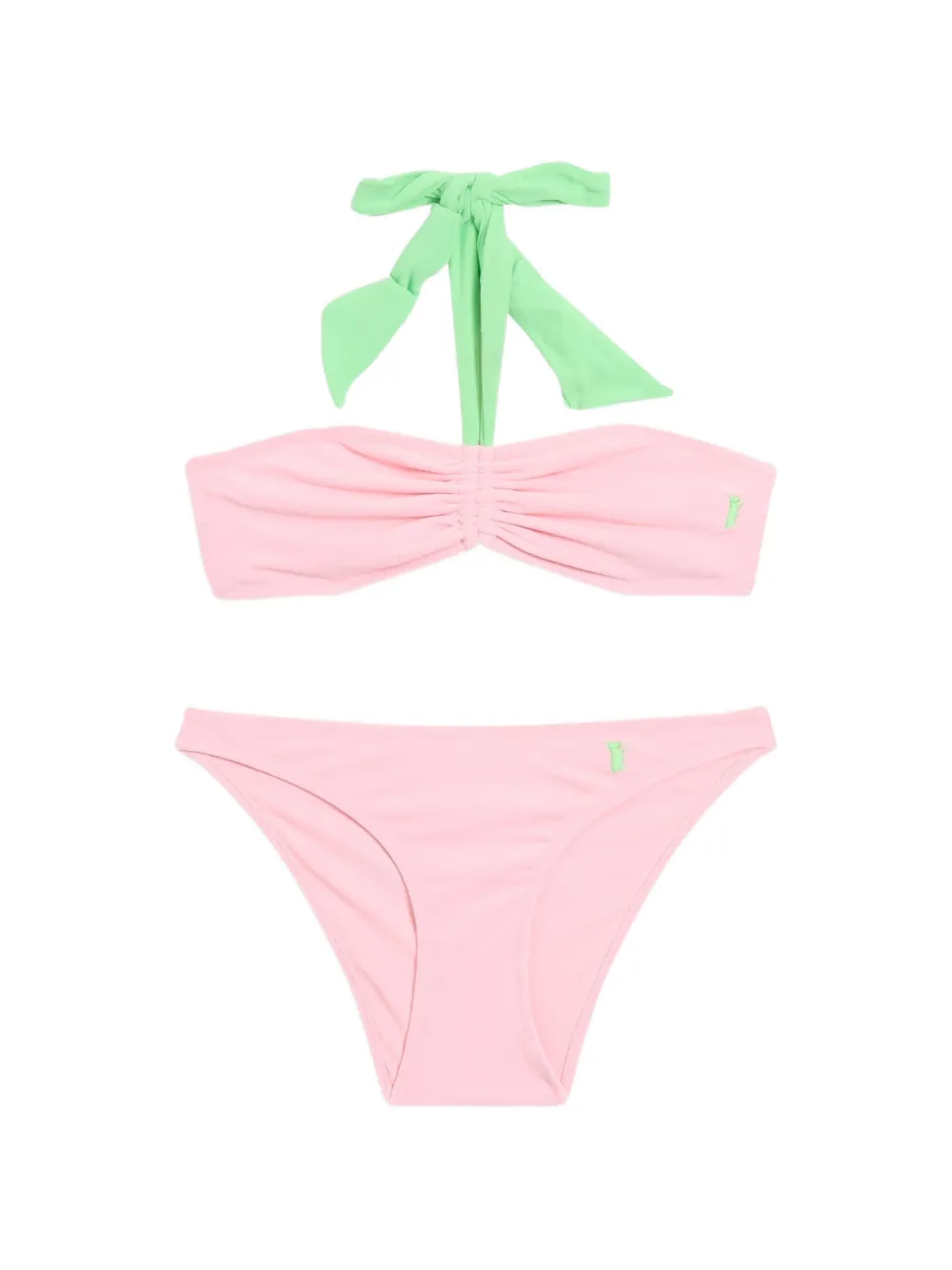 Juicy Couture Bikini con logo - Rosa