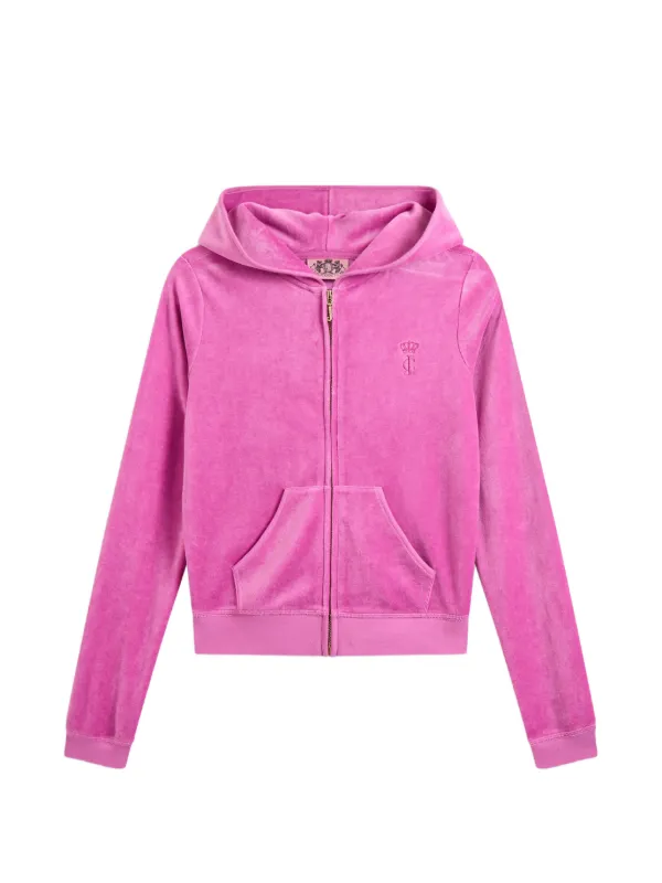 juicy Juicy Couture Agasalho Heritage De Plush Com Capuz | Rosa