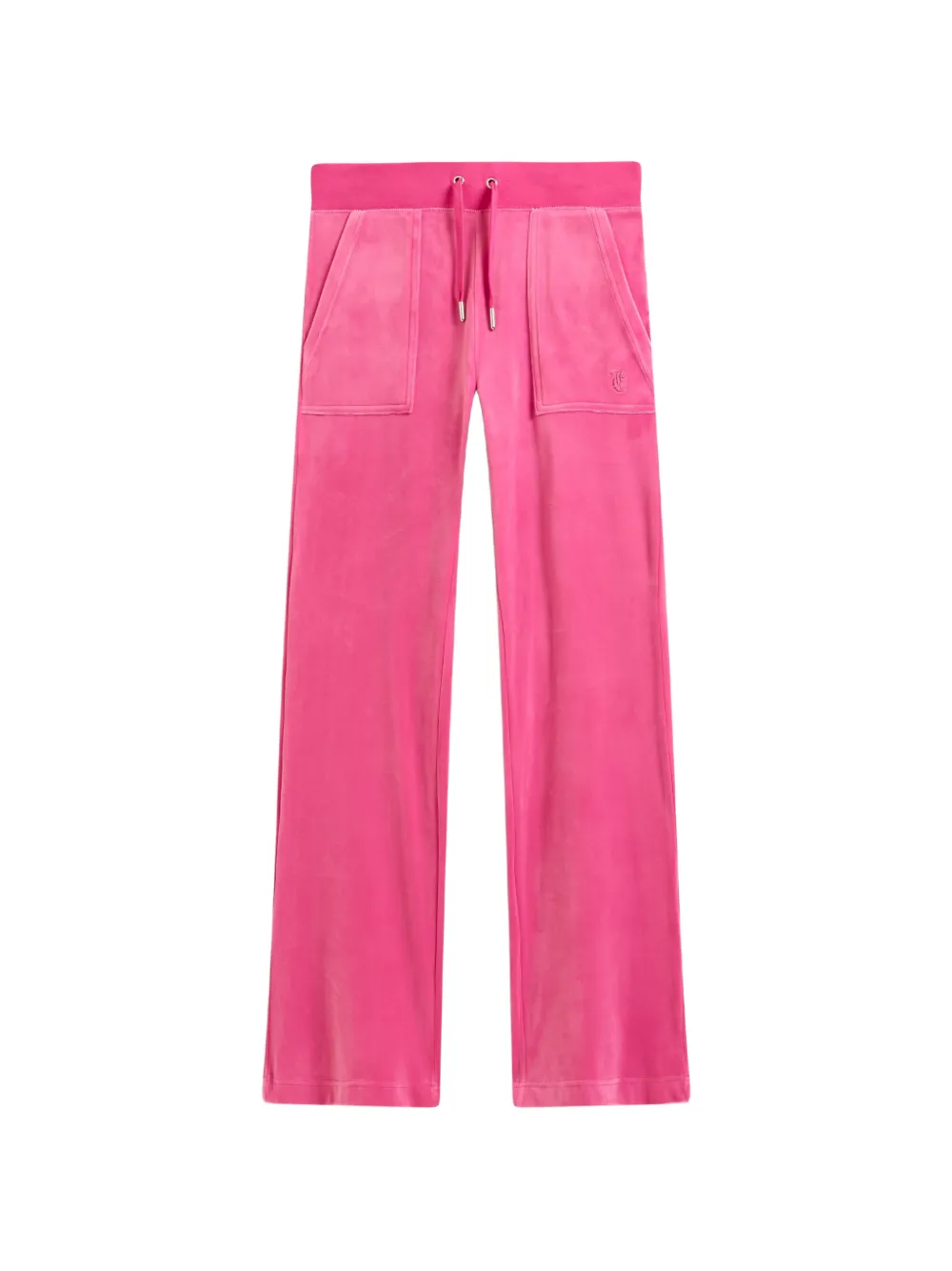 Juicy Couture low-rise velour track pants - Rosa