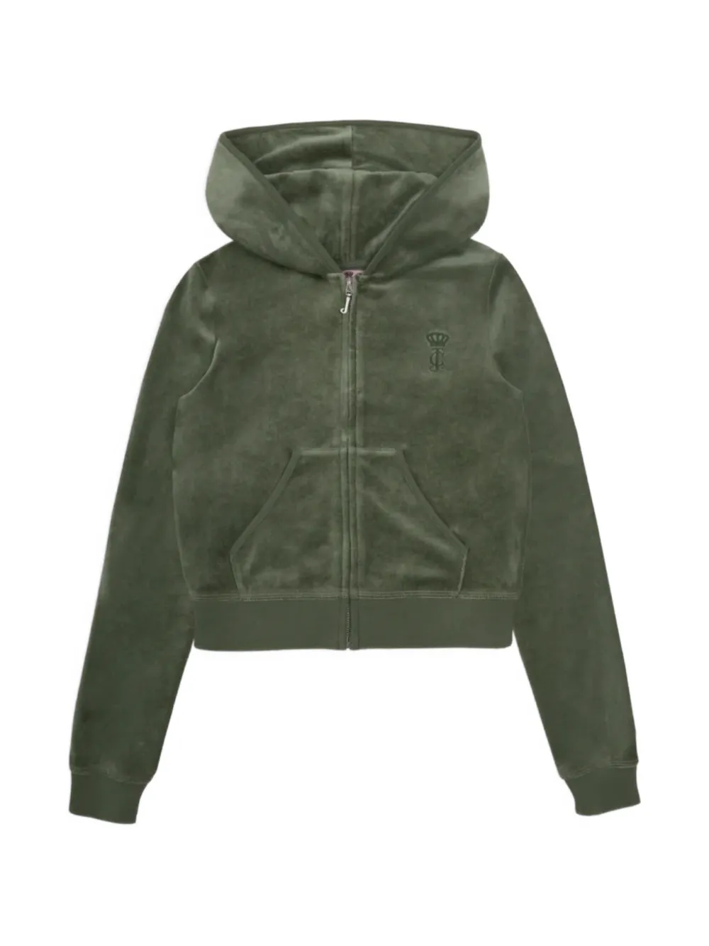 Juicy Couture Felpa Heritage con cappuccio - Verde