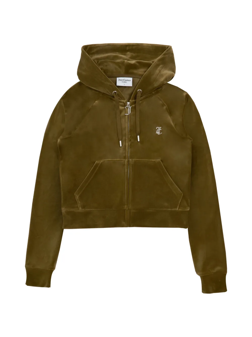 Juicy Couture Felpa Diamanté con cappuccio - Verde