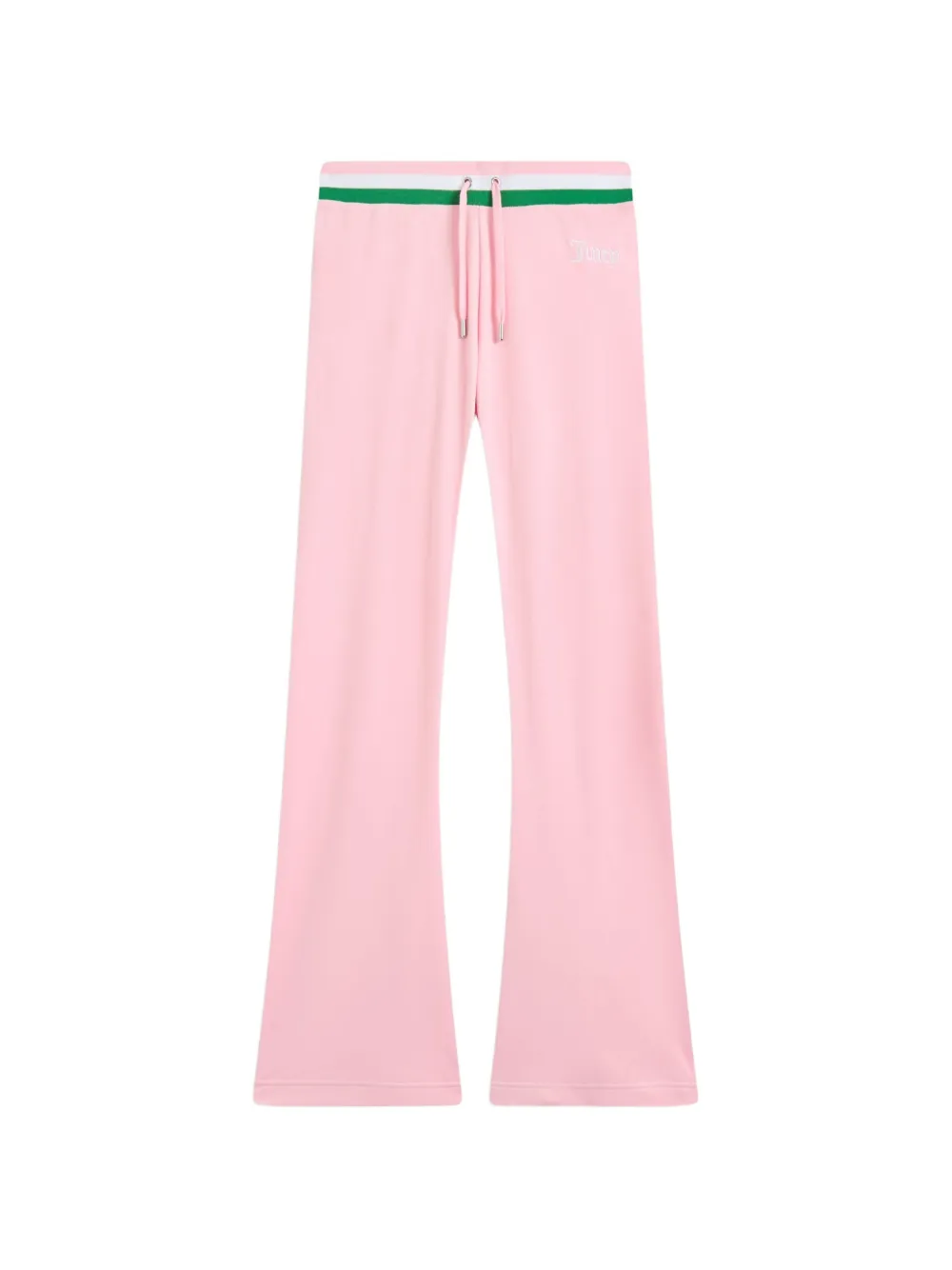 Juicy Couture Pantaloni sportivi con vita a righe - Rosa