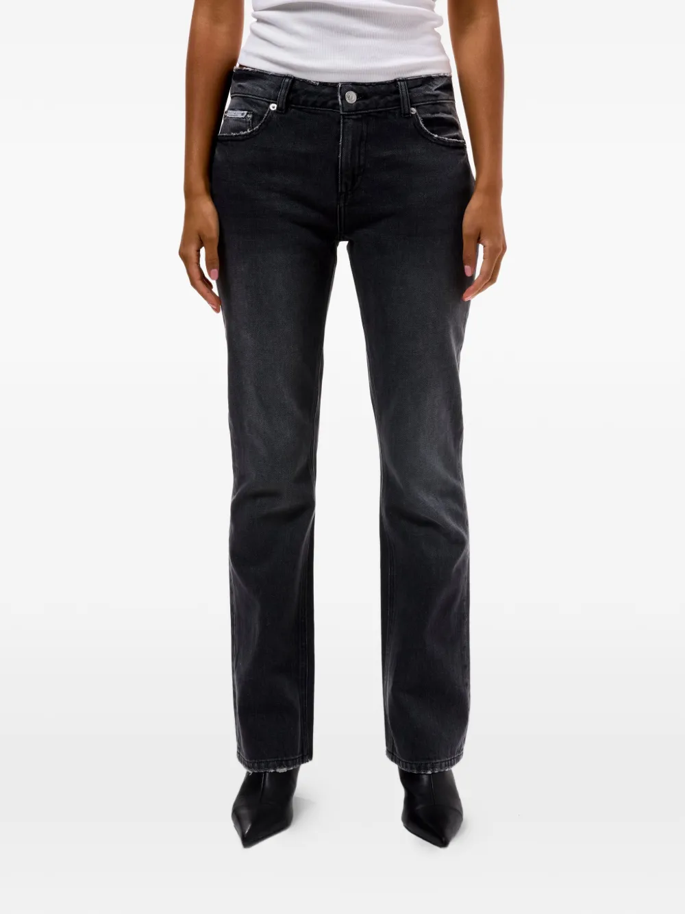  Juicy Couture Vaqueros Bootcut Con Strass - Negro 