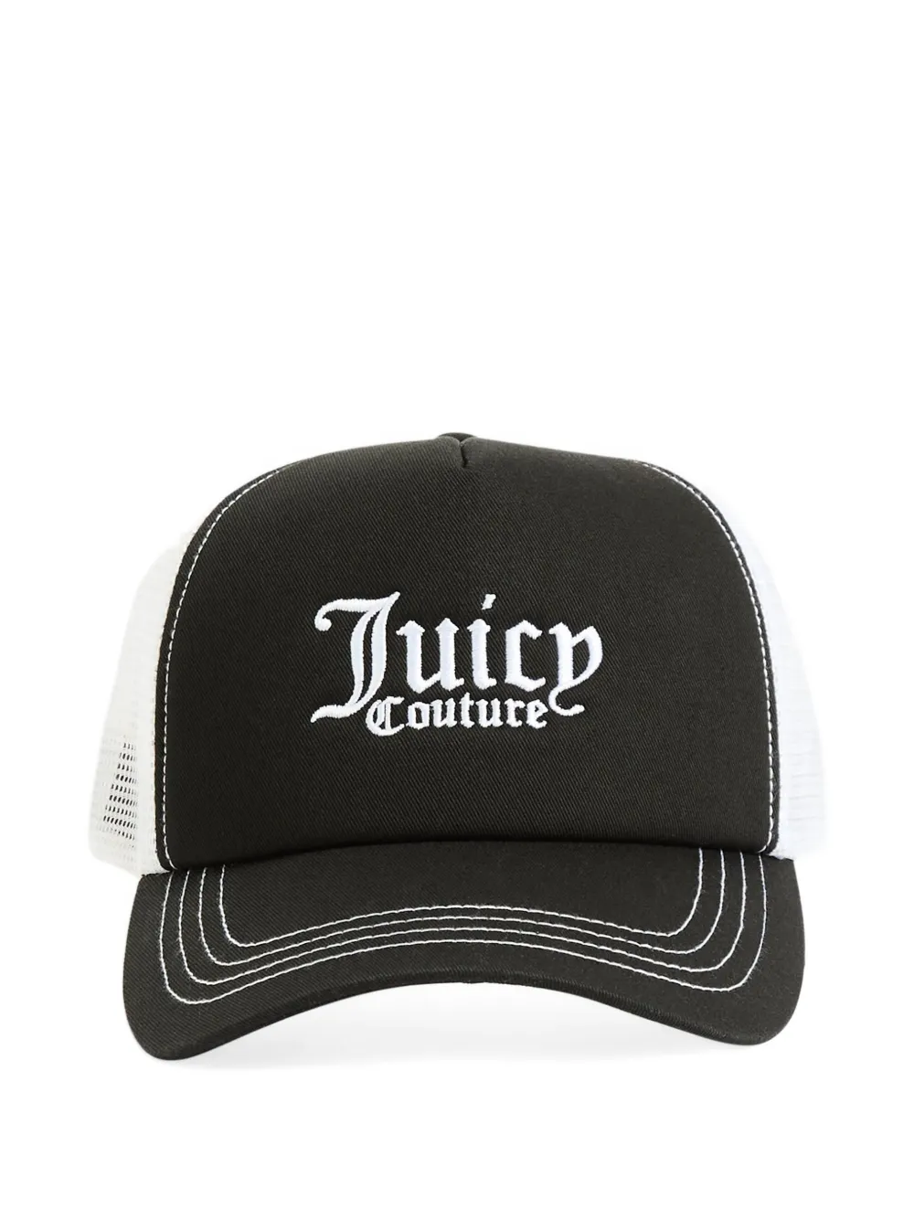 Juicy Couture Cappello da baseball con ricamo - Nero