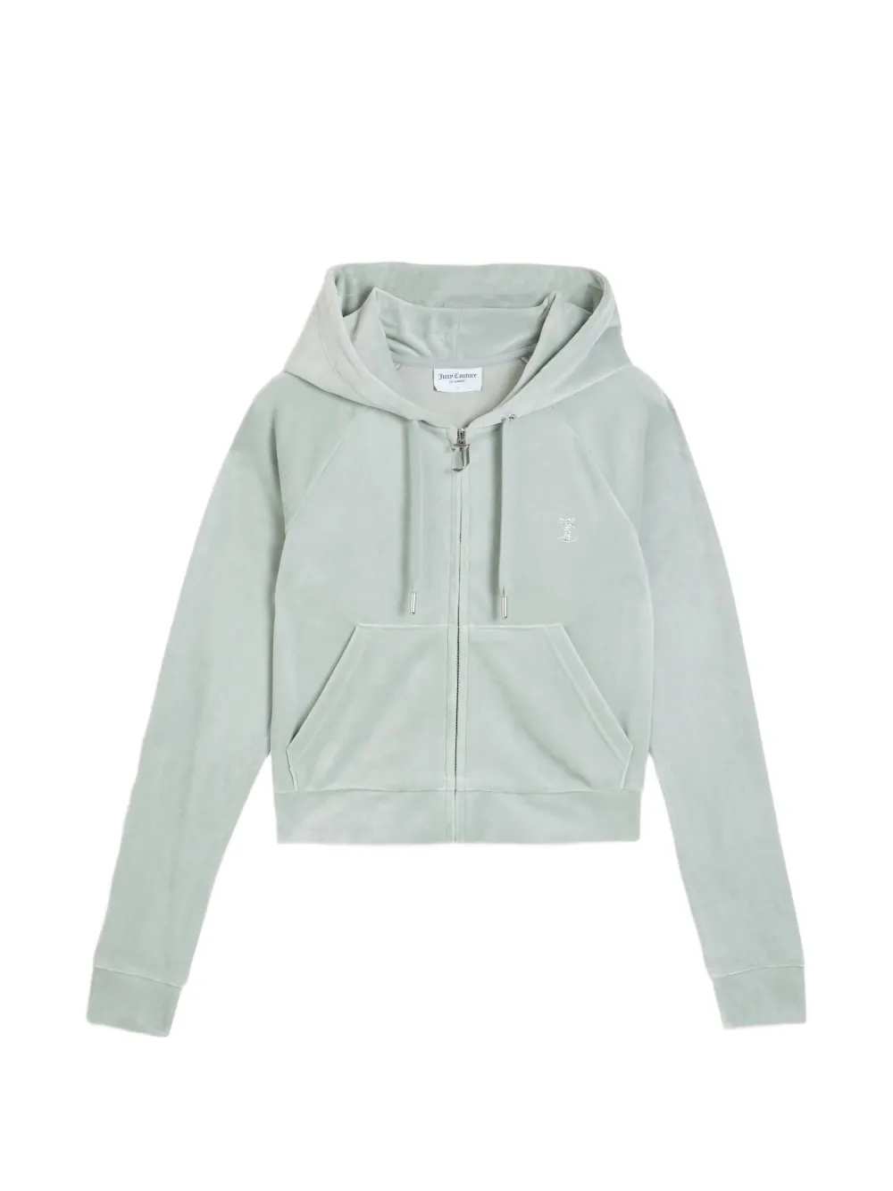 Juicy Couture diamanté velour hoodie - Grigio