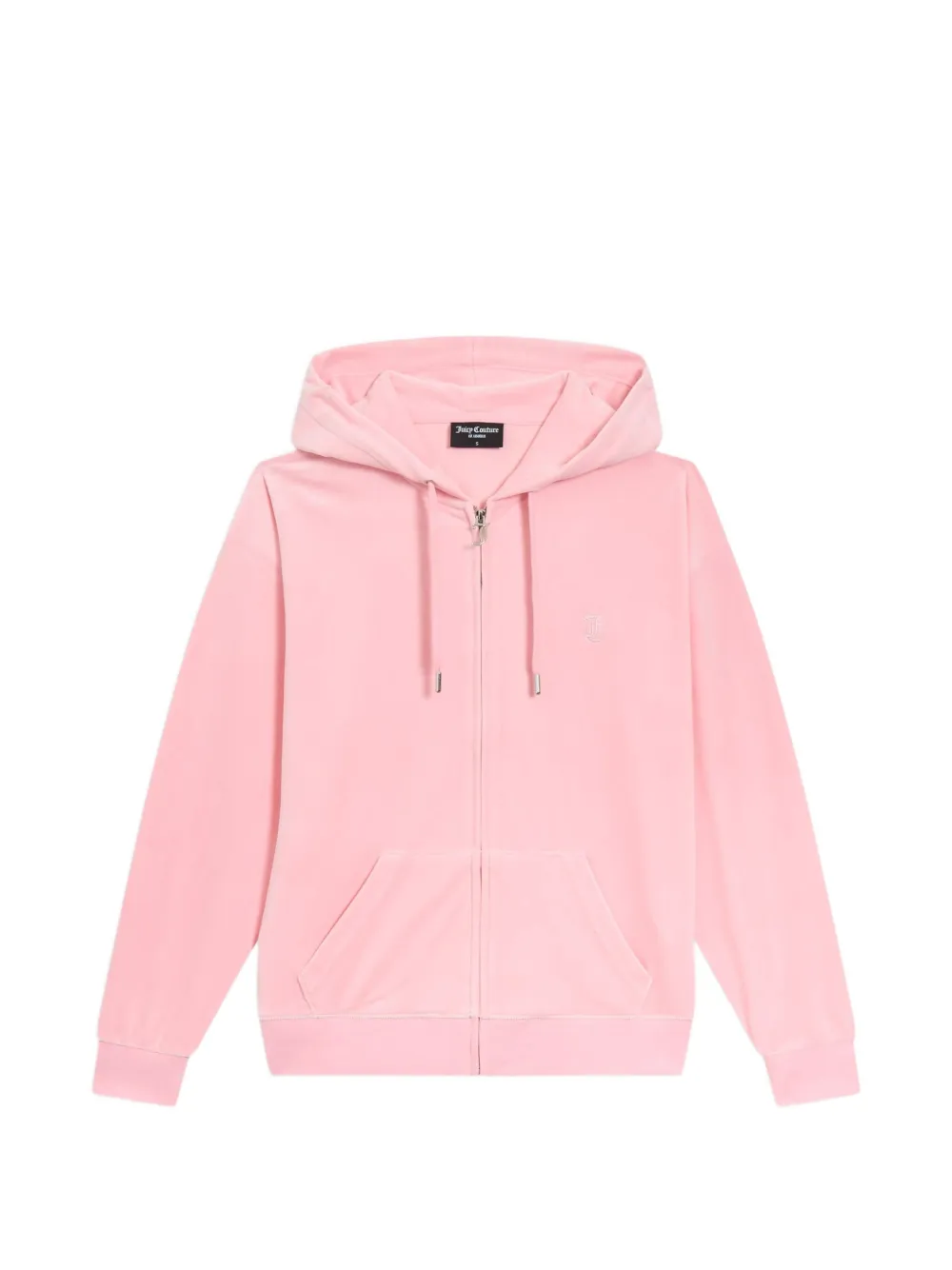 Juicy Couture Felpa oversize con cappuccio e logo Spa ricamato - Rosa