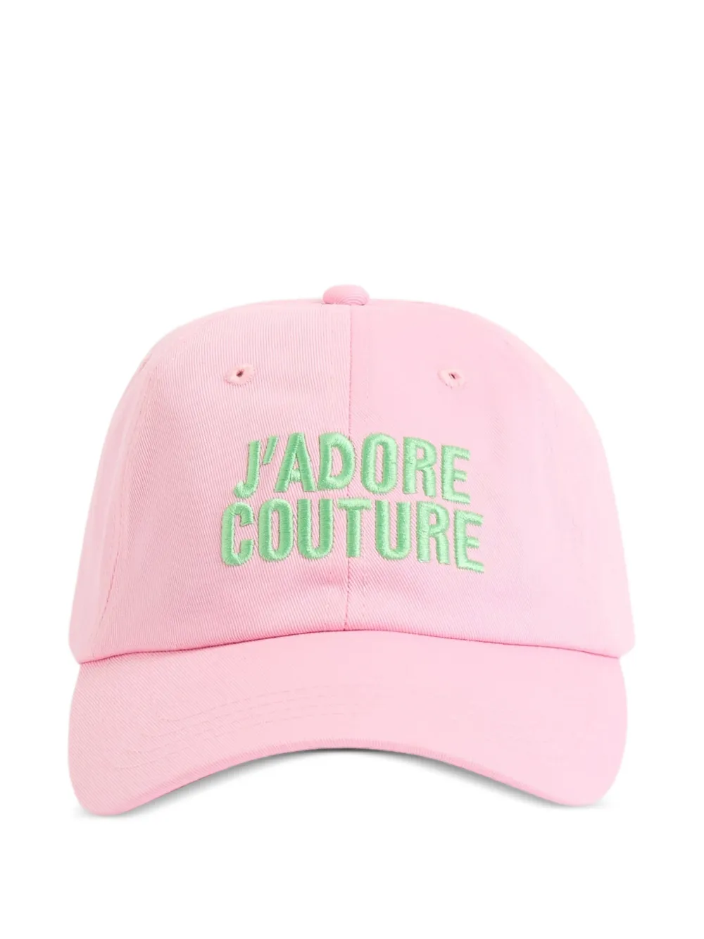 Juicy Couture Cappello da baseball con ricamo - Rosa